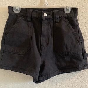 Pacsun Utility Shorts in Black